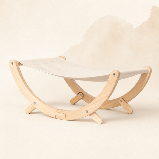 Solid Wood Cat Shaker Pet Bed Foldable Cat Nest Hammock product cover