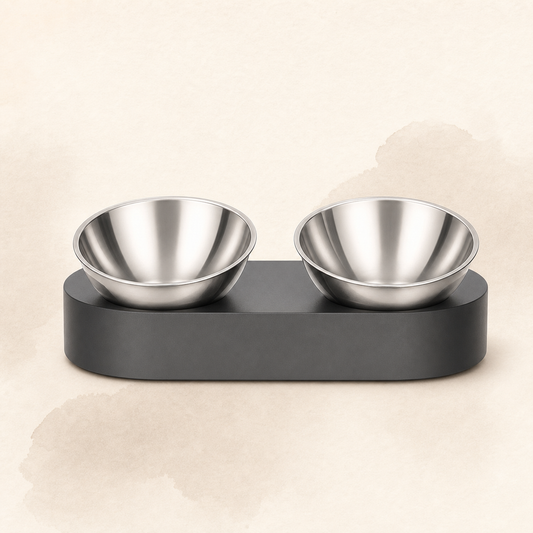 Adjustable Double Feeding Bowl product cover